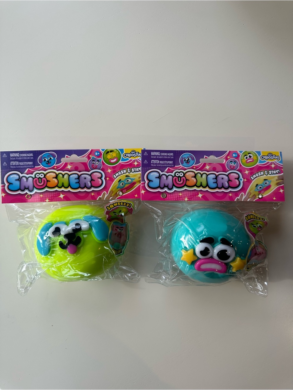 Viral Orb Curiosities Smushers – Bundle of 2 💚💙